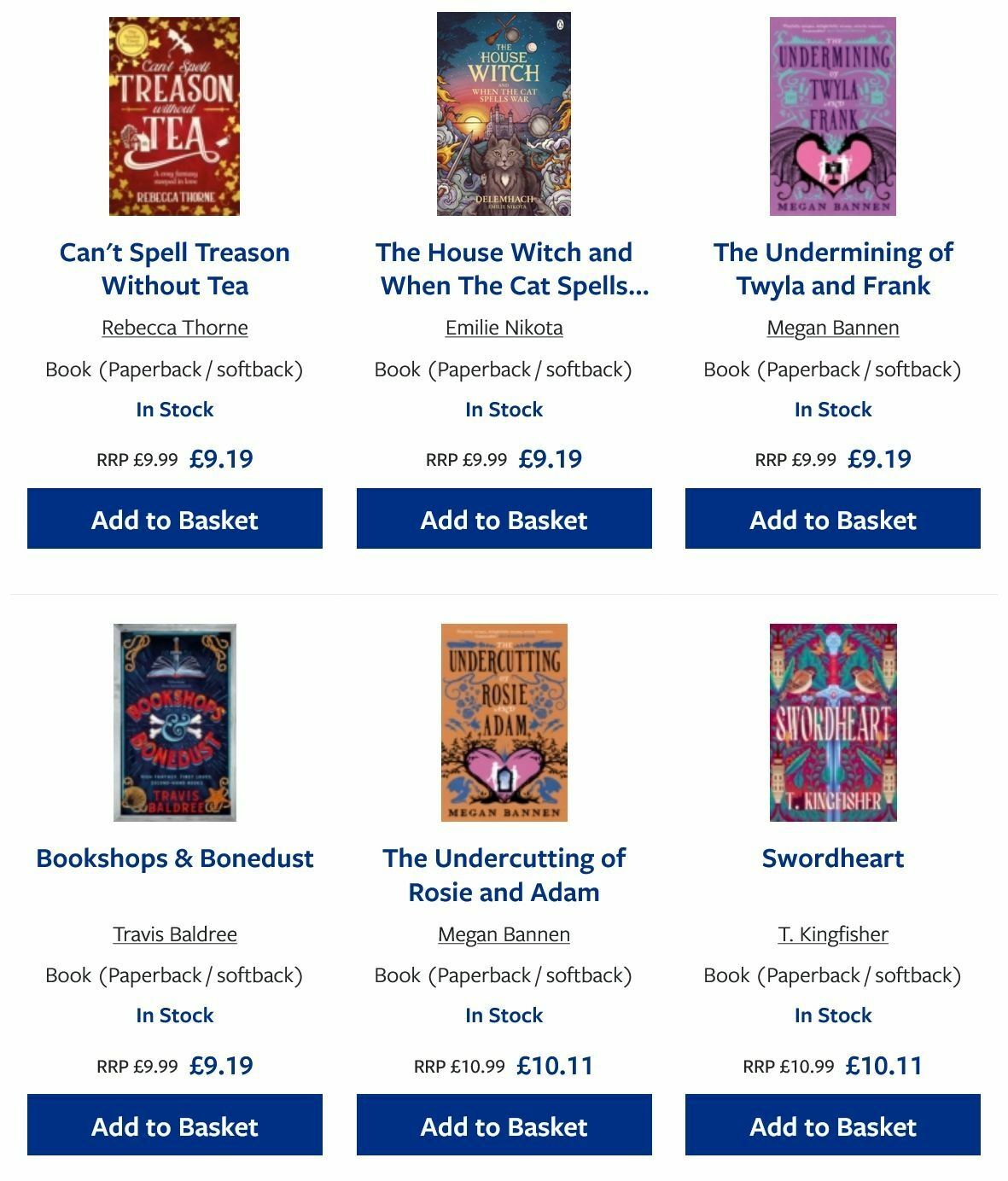 TGJones Offers from 6 October