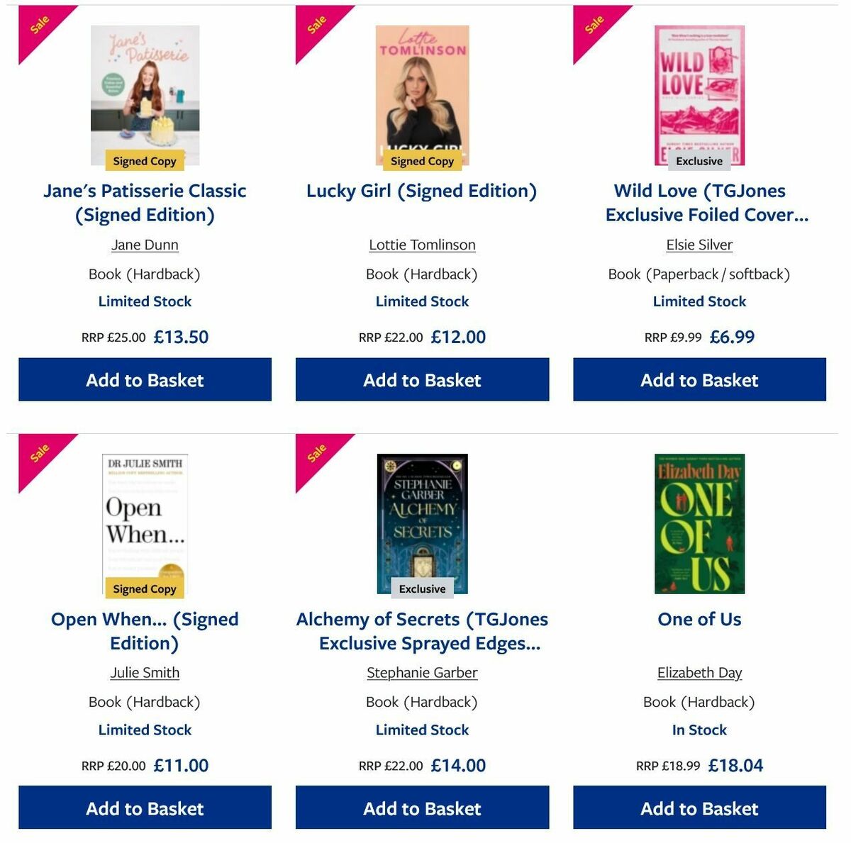 TGJones Offers from 27 February