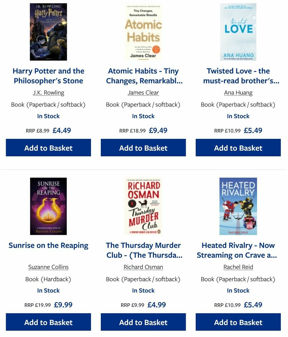 TGJones Offers from 13 April