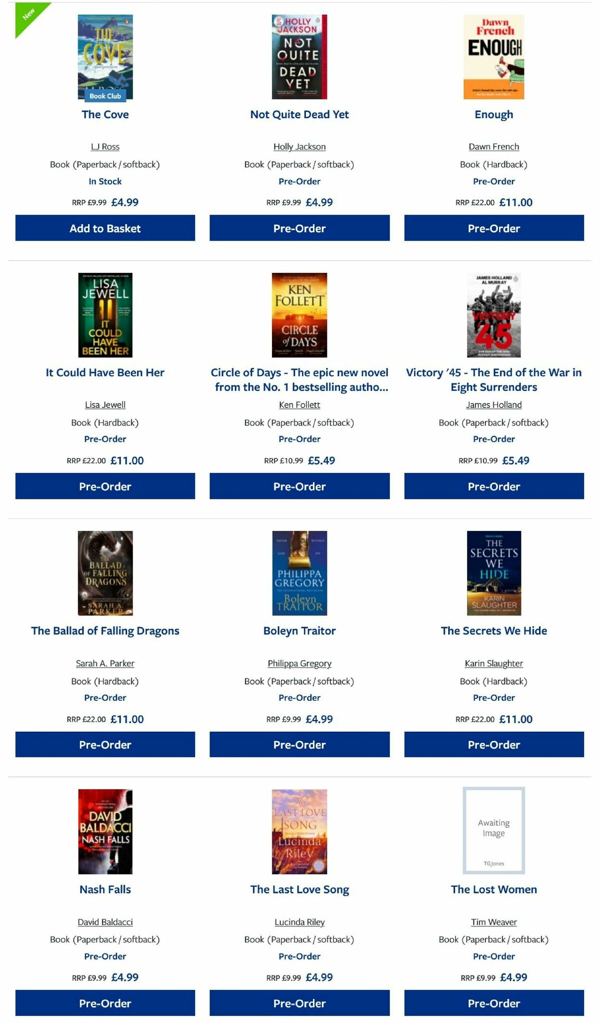 TGJones Offers from 5 May