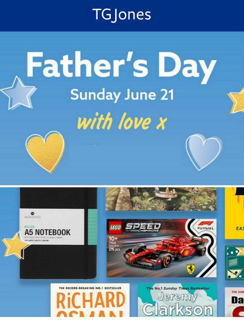 TGJones Offers from 26 May