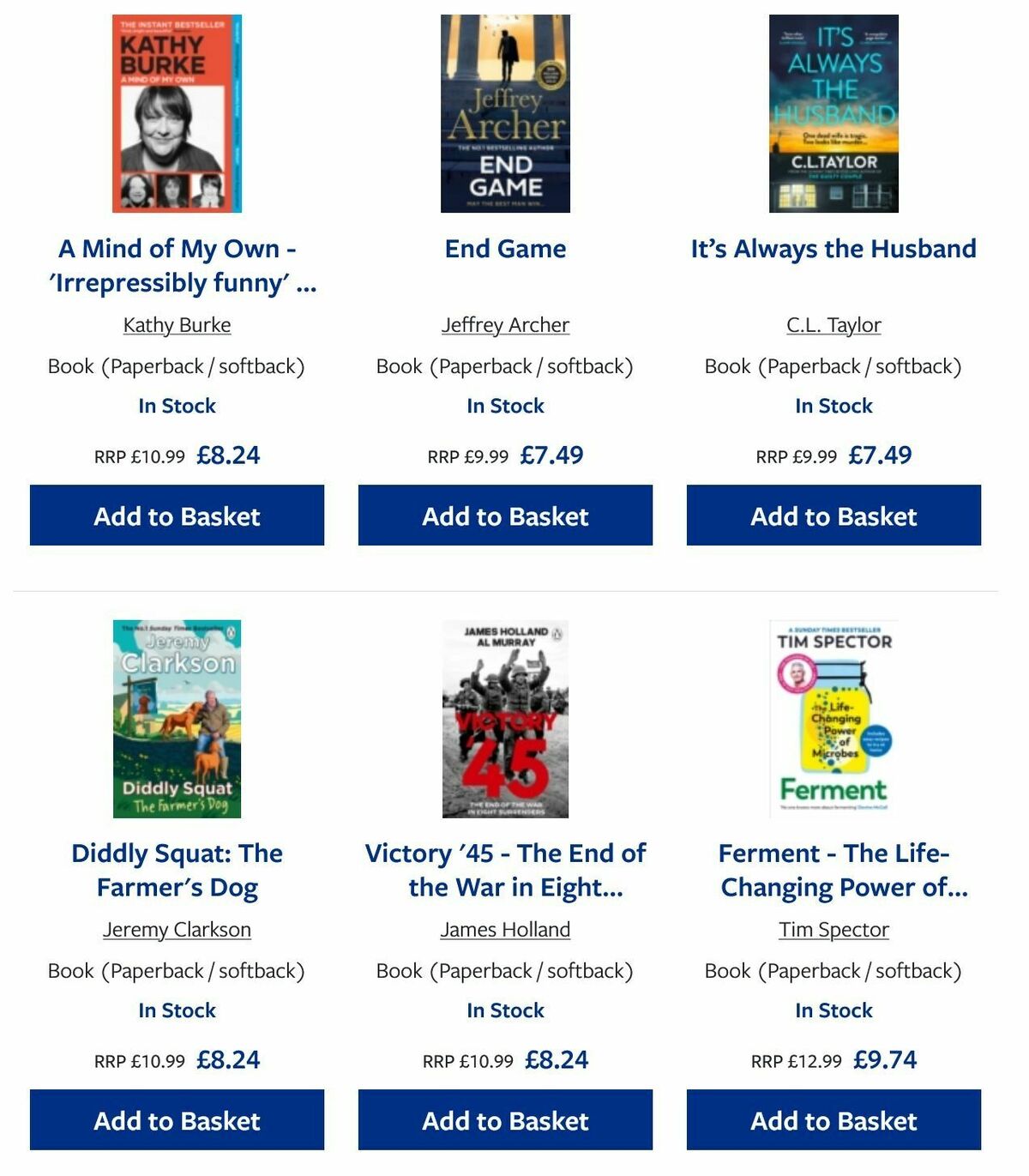 TGJones Offers from 23 June