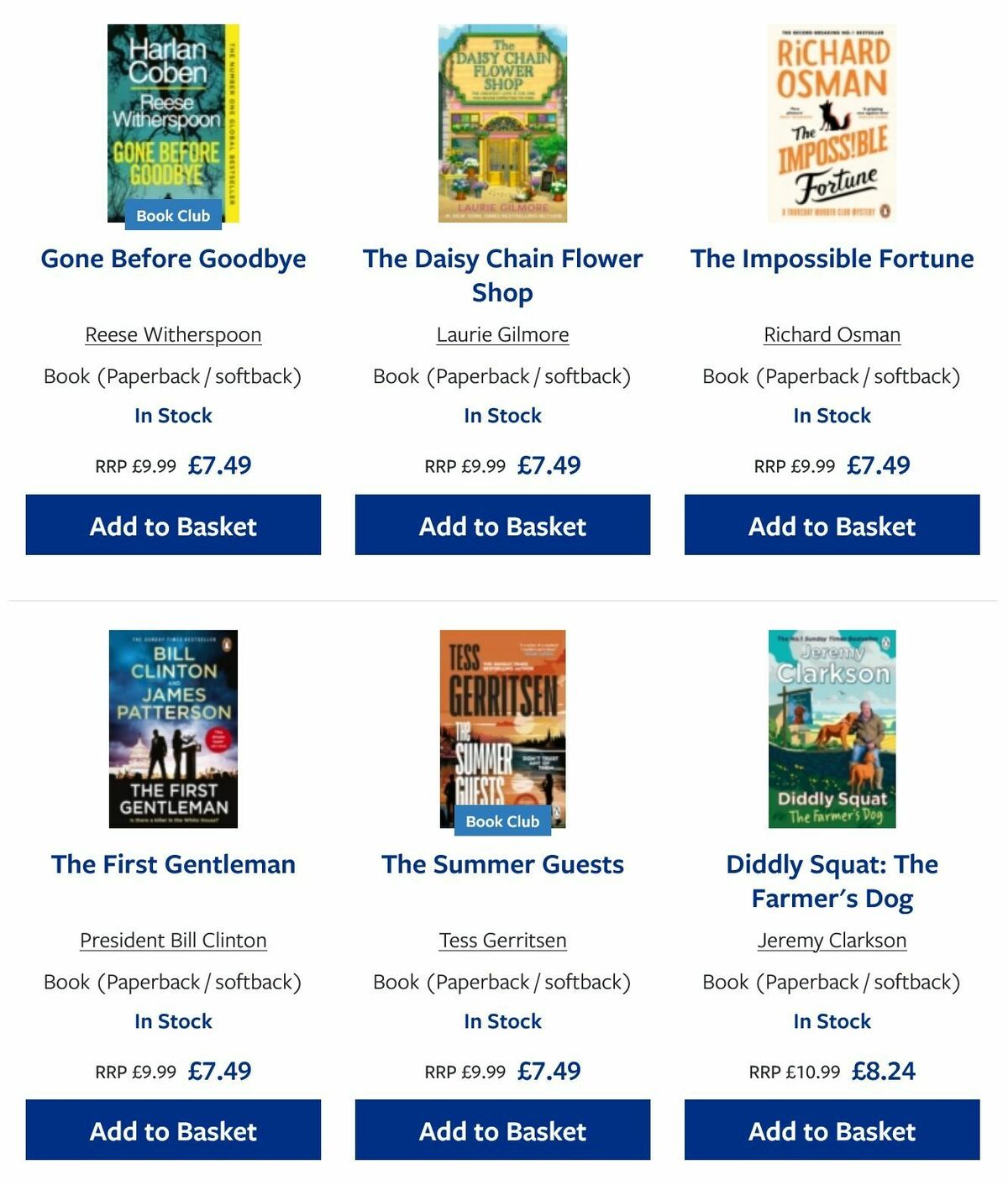 TGJones Offers from 21 July