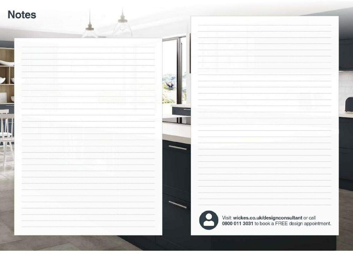 Wickes Kitchens Brochure Offers from 1 April