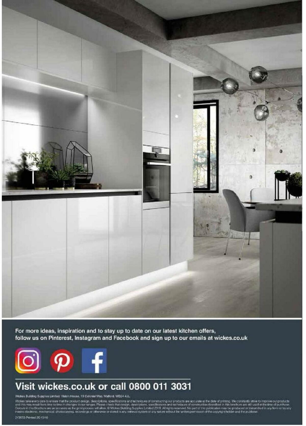 Wickes Kitchens Brochure Offers from 1 April