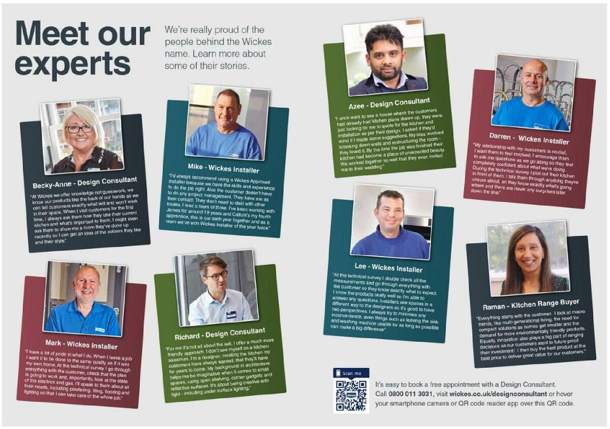 Wickes Kitchens Brochure Offers from 1 April