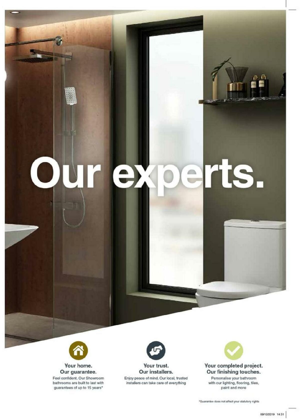 Wickes Bathrooms Brochure Offers from 1 March