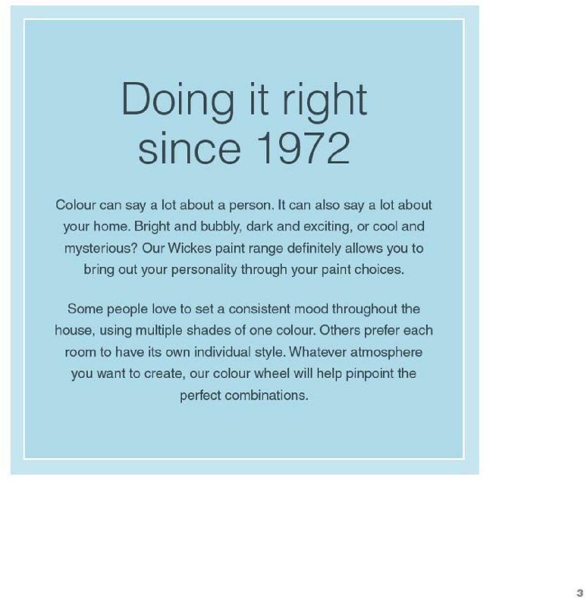 Wickes Paint Brochure Offers from 1 March
