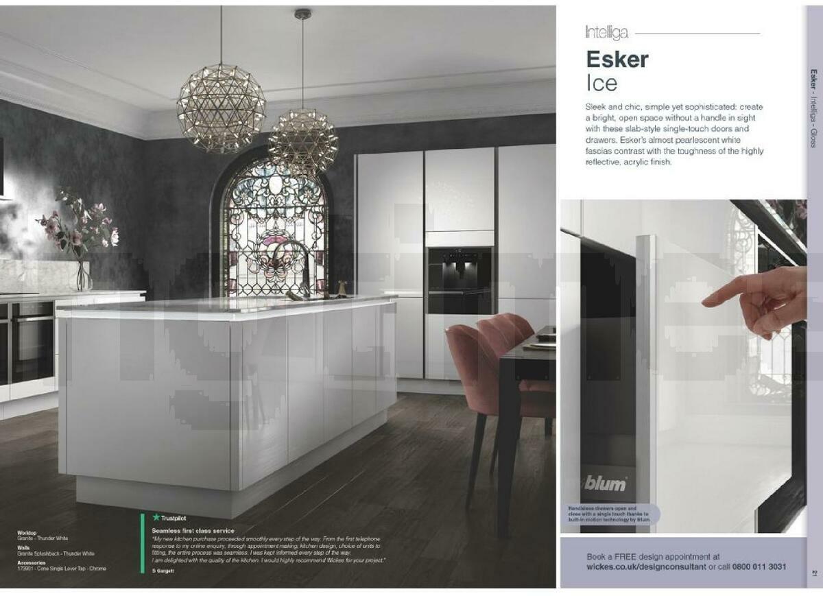 Wickes Showroom kitchens brochure Offers from 1 September