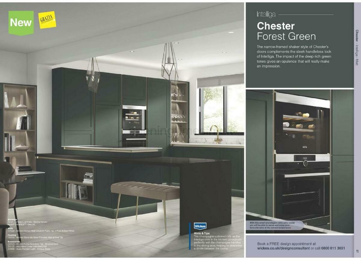 Wickes Showroom kitchens brochure Offers from 1 September