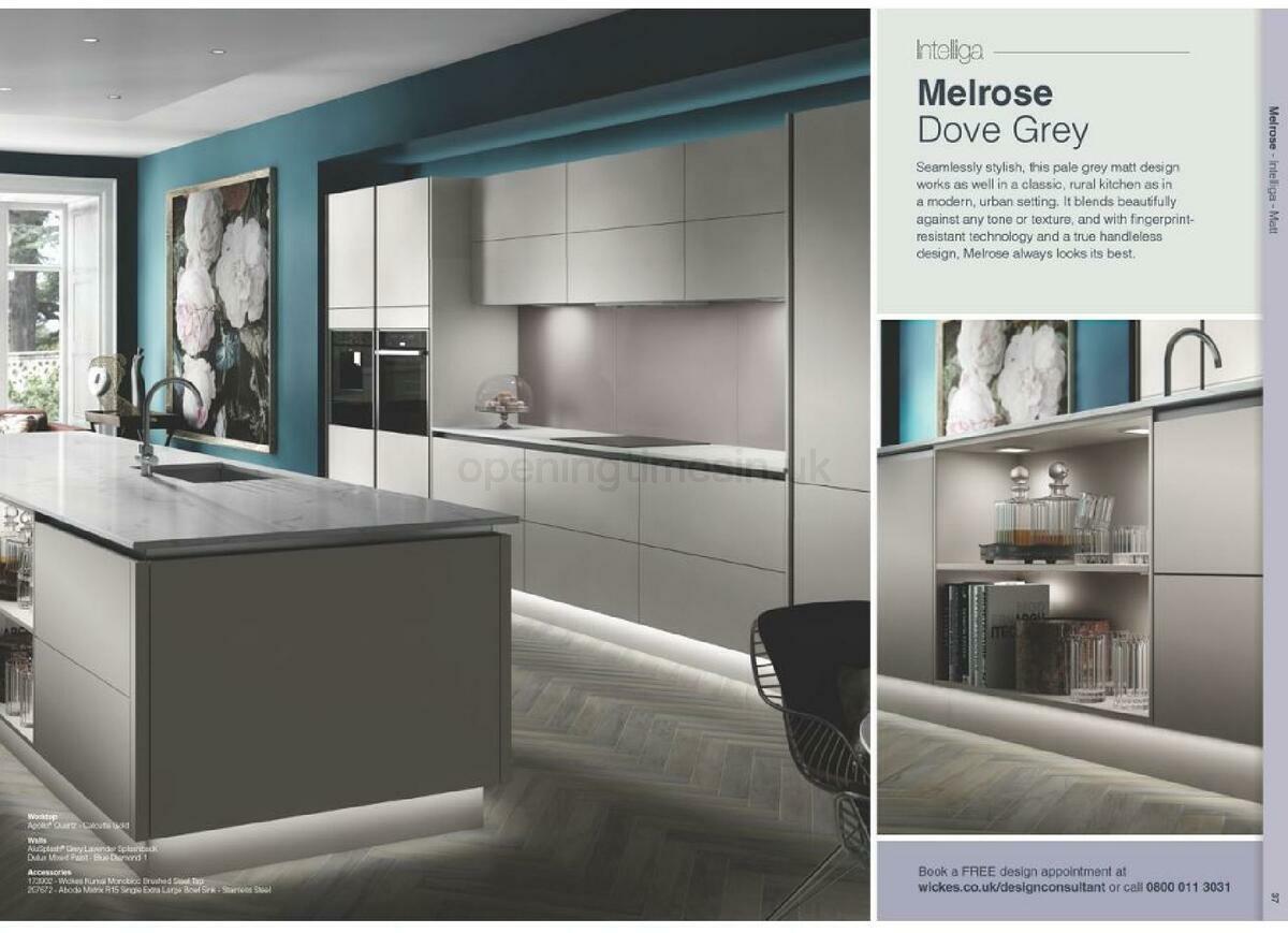Wickes Showroom kitchens brochure Offers from 1 September
