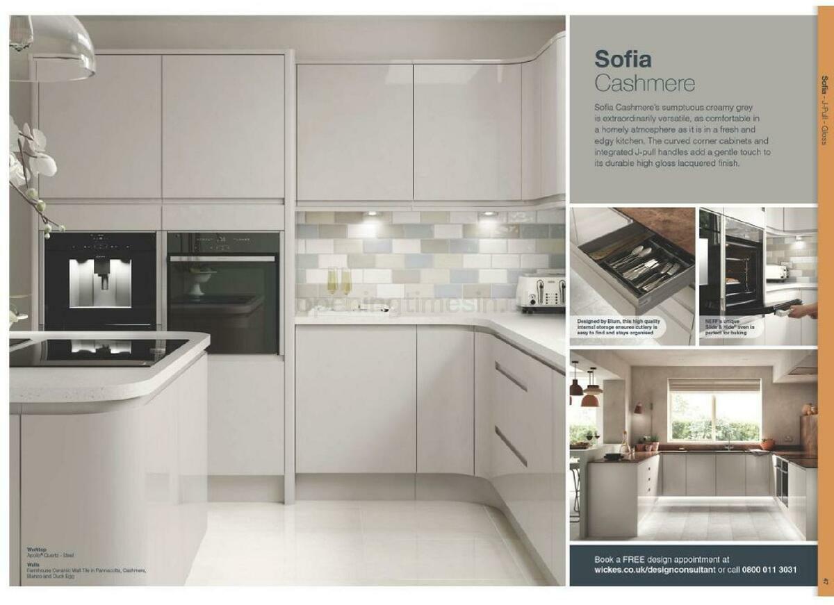 Wickes Showroom kitchens brochure Offers from 1 September