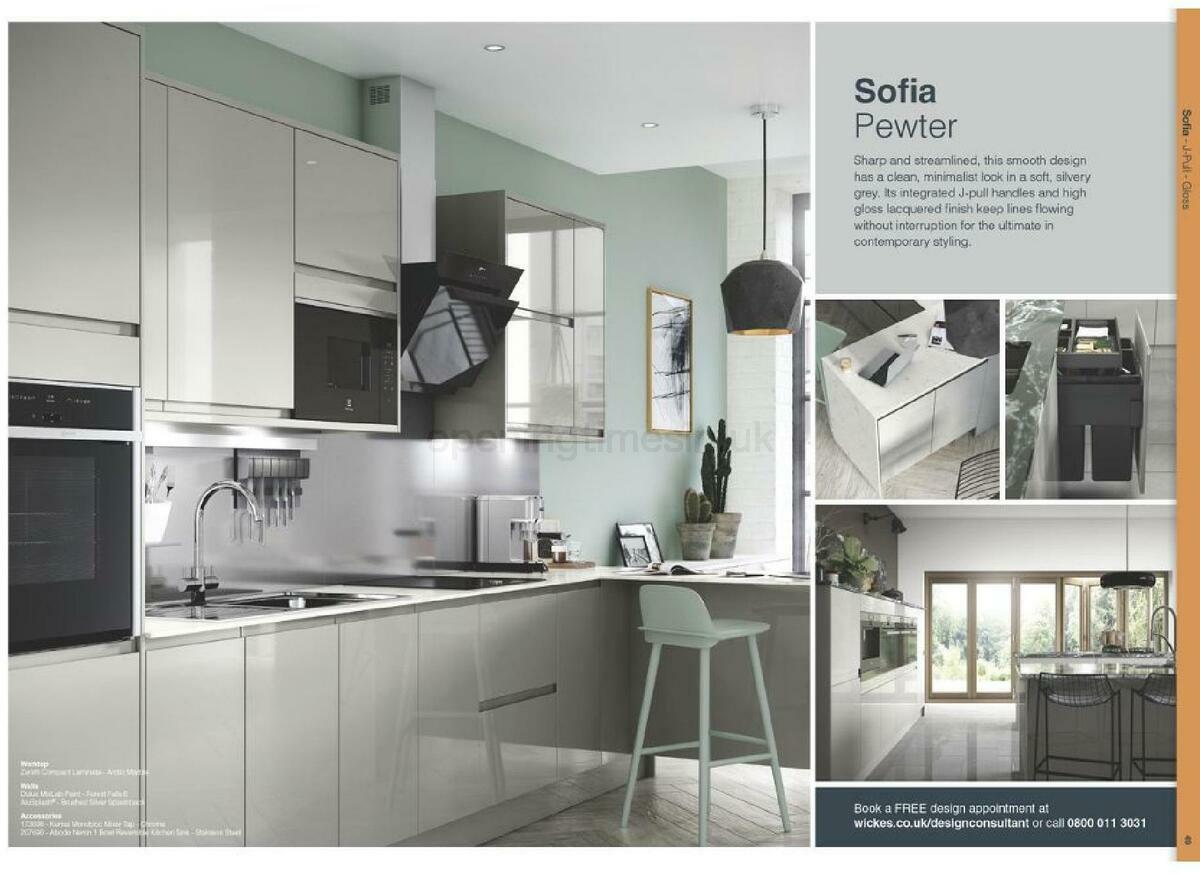 Wickes Showroom kitchens brochure Offers from 1 September