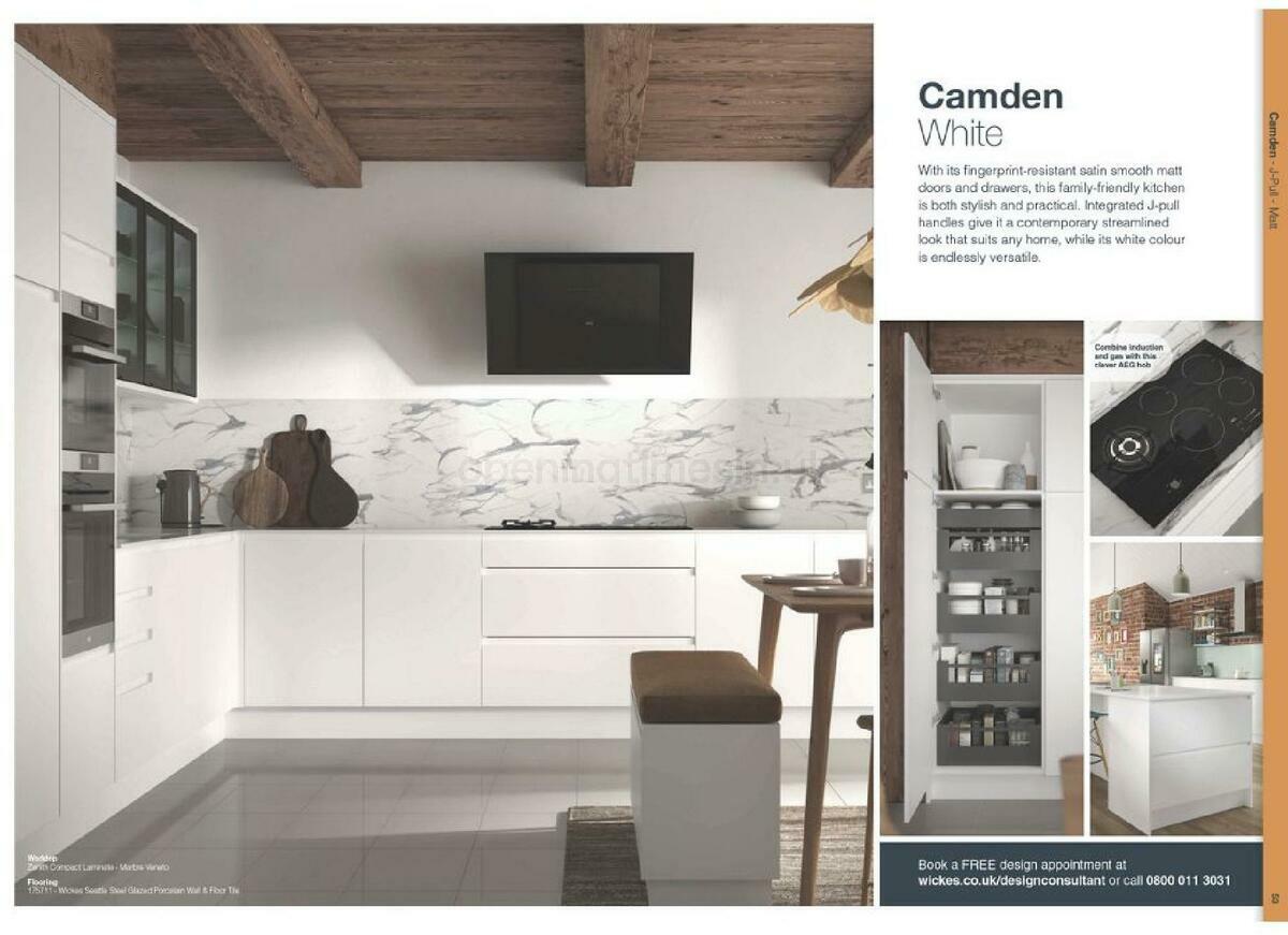 Wickes Showroom kitchens brochure Offers from 1 September