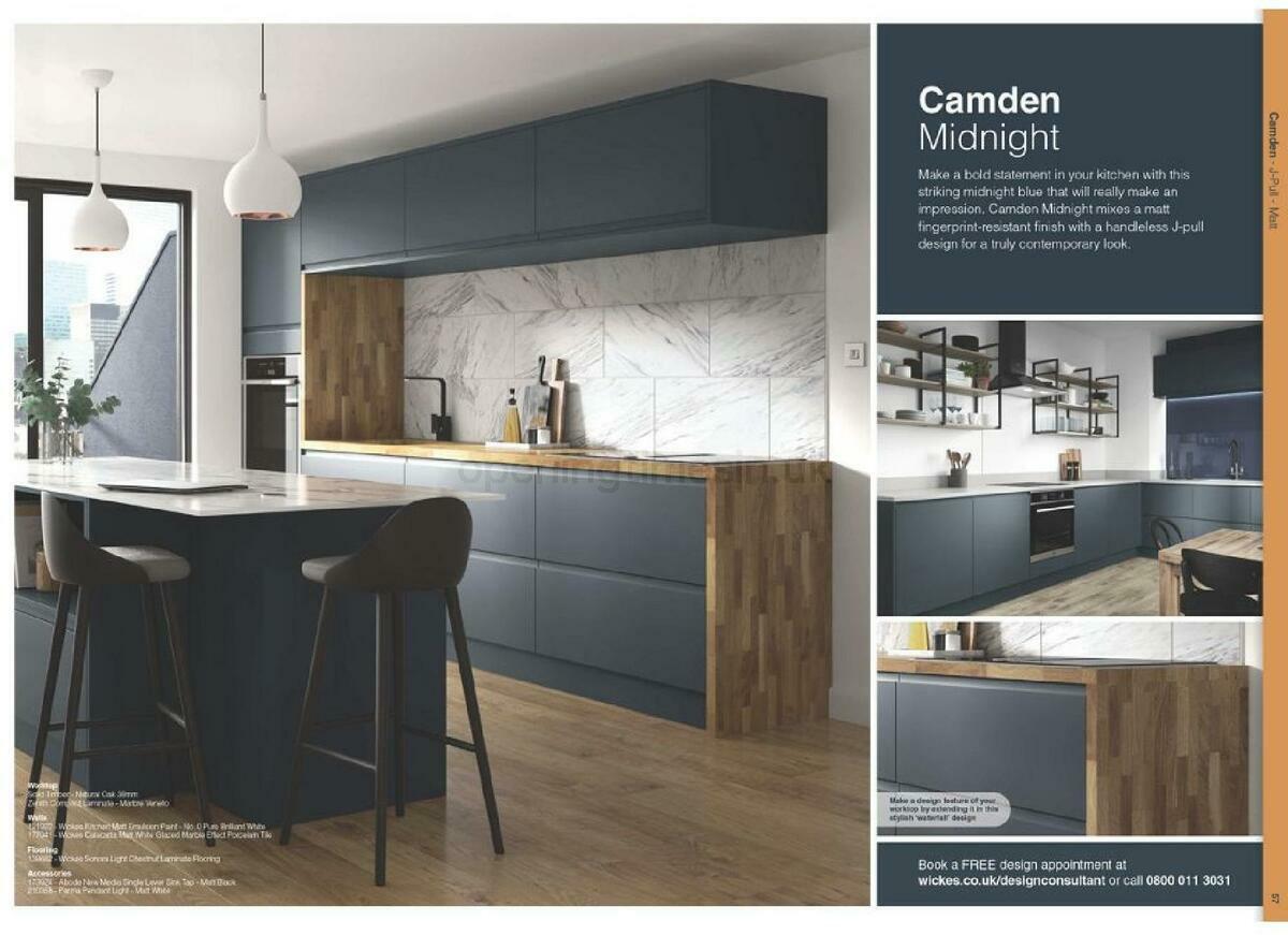 Wickes Showroom kitchens brochure Offers from 1 September