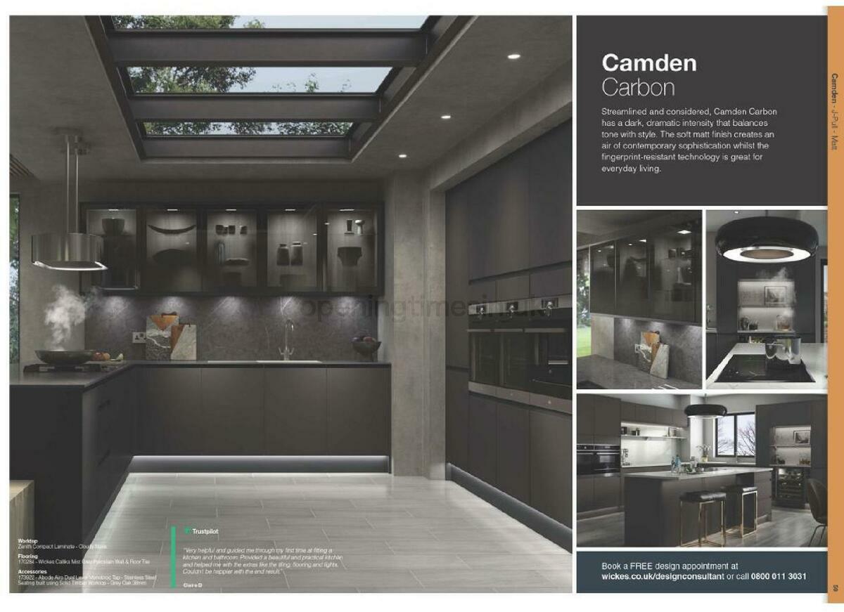 Wickes Showroom kitchens brochure Offers from 1 September