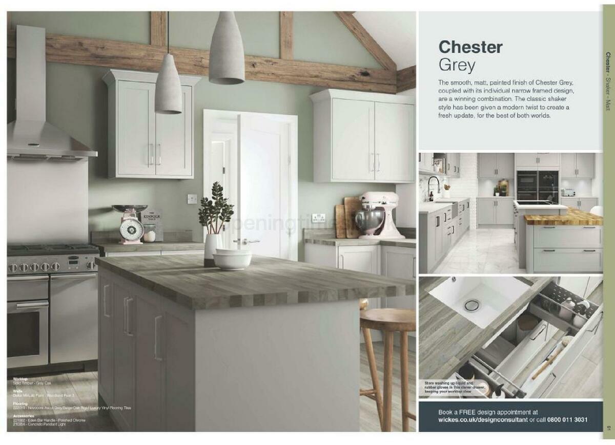 Wickes Showroom kitchens brochure Offers from 1 September