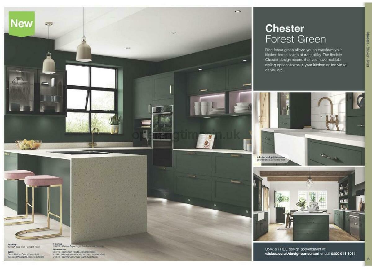 Wickes Showroom kitchens brochure Offers from 1 September