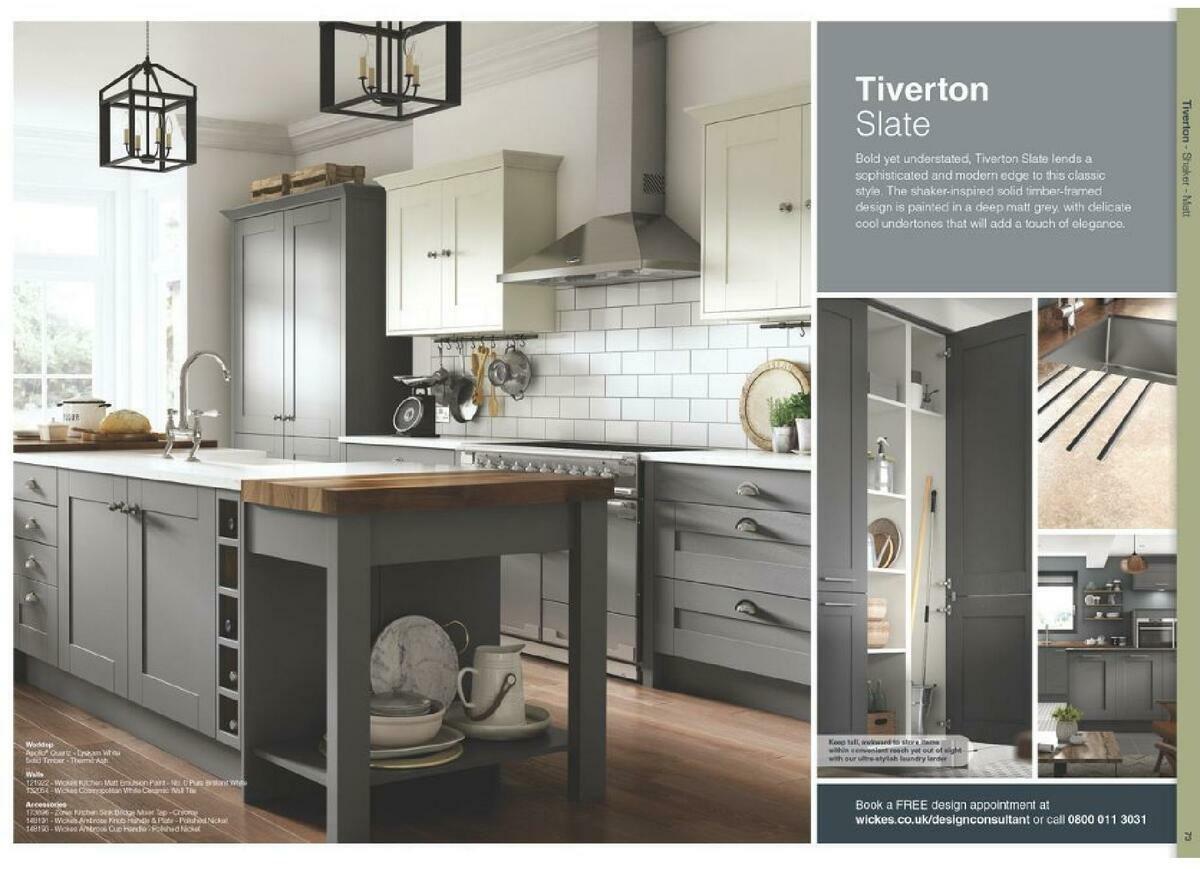 Wickes Showroom kitchens brochure Offers from 1 September