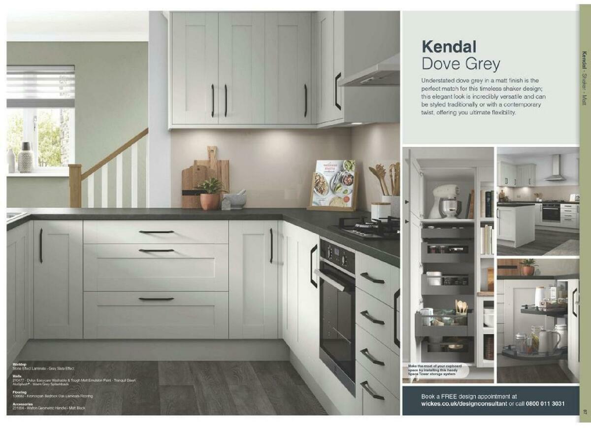 Wickes Showroom kitchens brochure Offers from 1 September