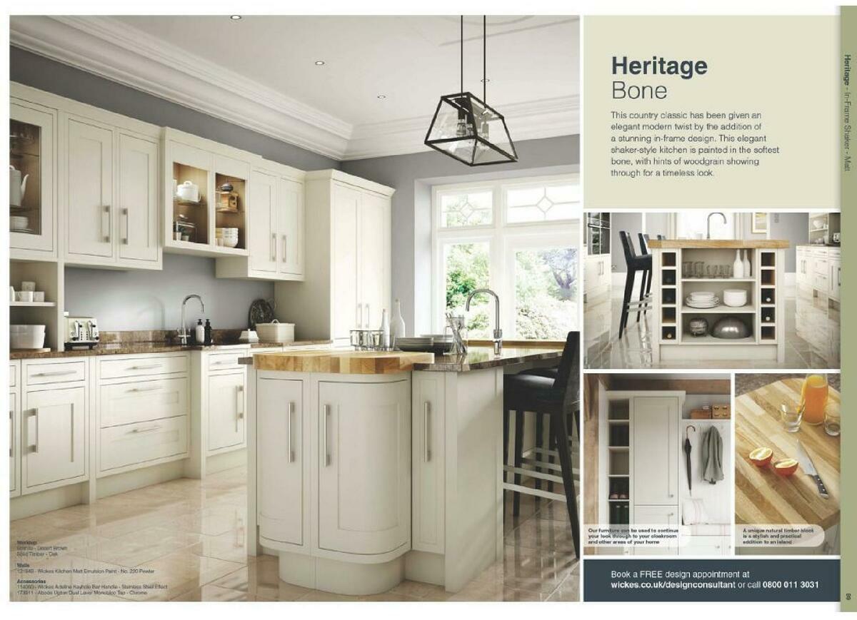 Wickes Showroom kitchens brochure Offers from 1 September