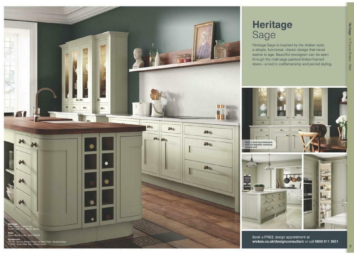 Wickes Showroom kitchens brochure Offers from 1 September