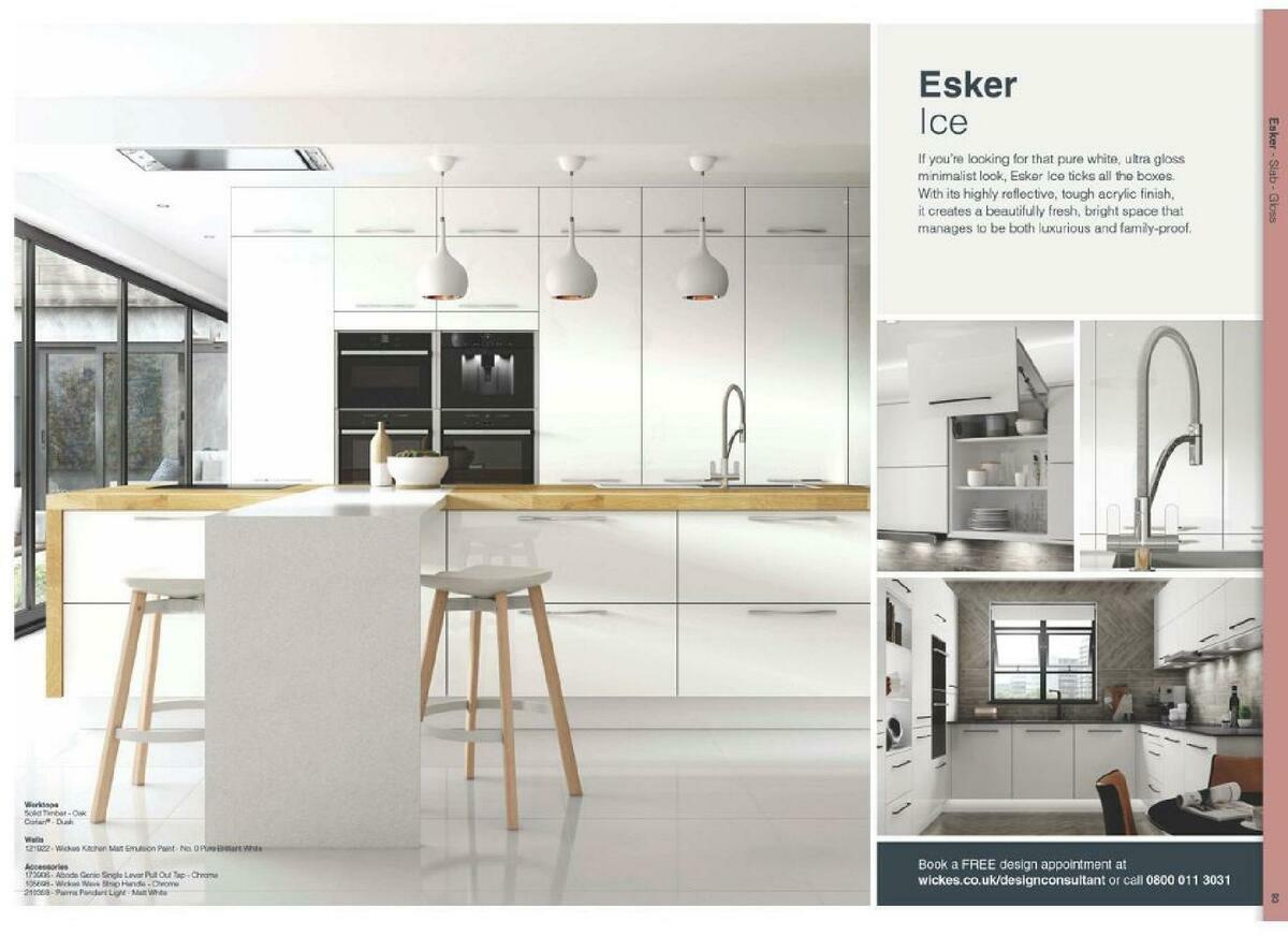 Wickes Showroom kitchens brochure Offers from 1 September