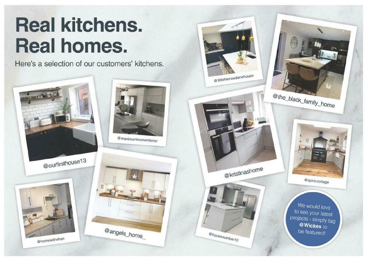 Wickes Showroom kitchens brochure Offers from 1 September