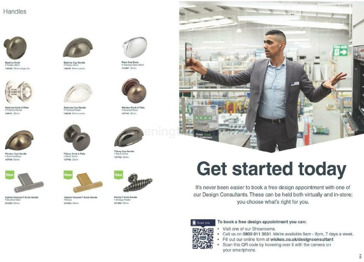 Wickes Showroom kitchens brochure Offers from 1 September