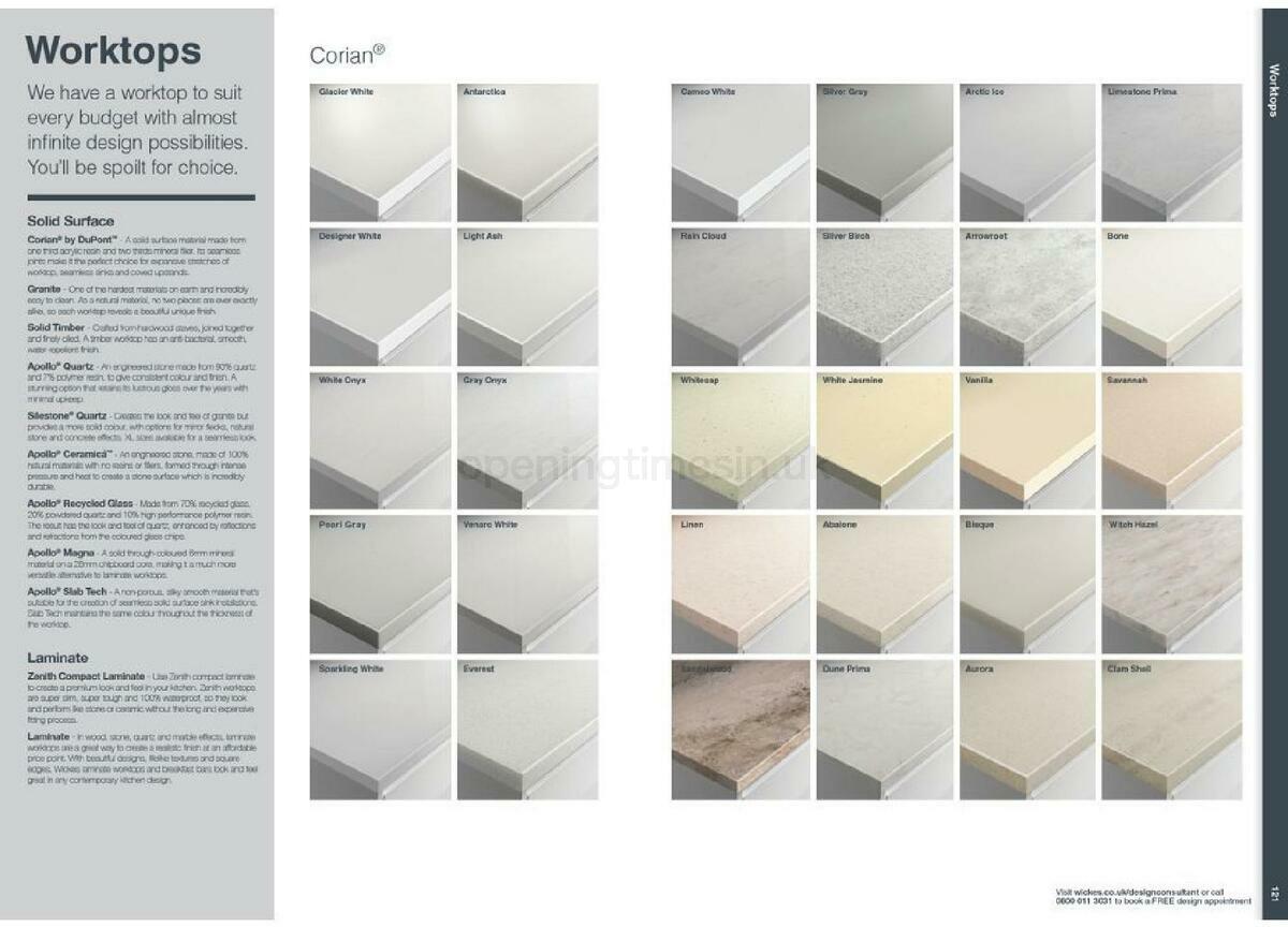 Wickes Showroom kitchens brochure Offers from 1 September