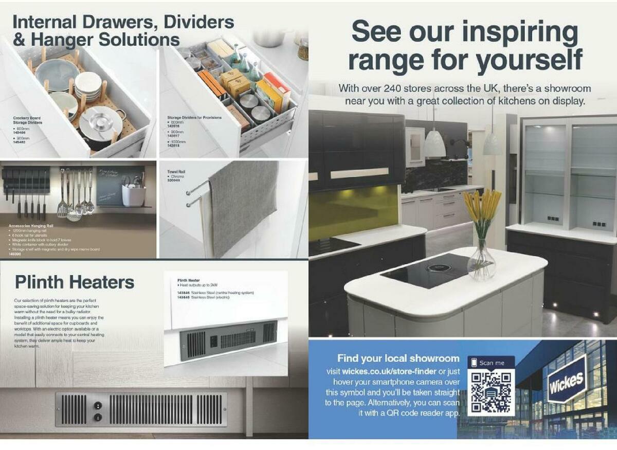 Wickes Showroom kitchens brochure Offers from 1 September