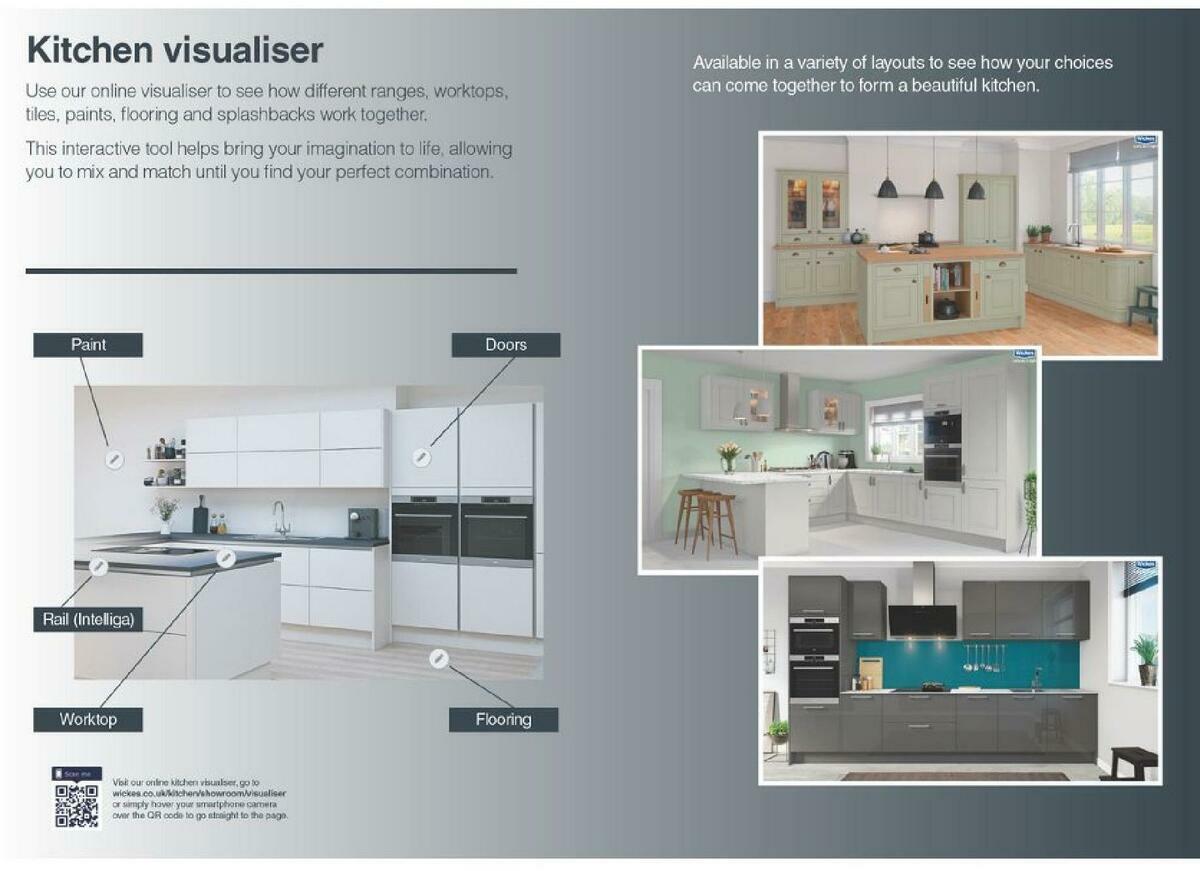 Wickes Showroom kitchens brochure Offers from 1 September