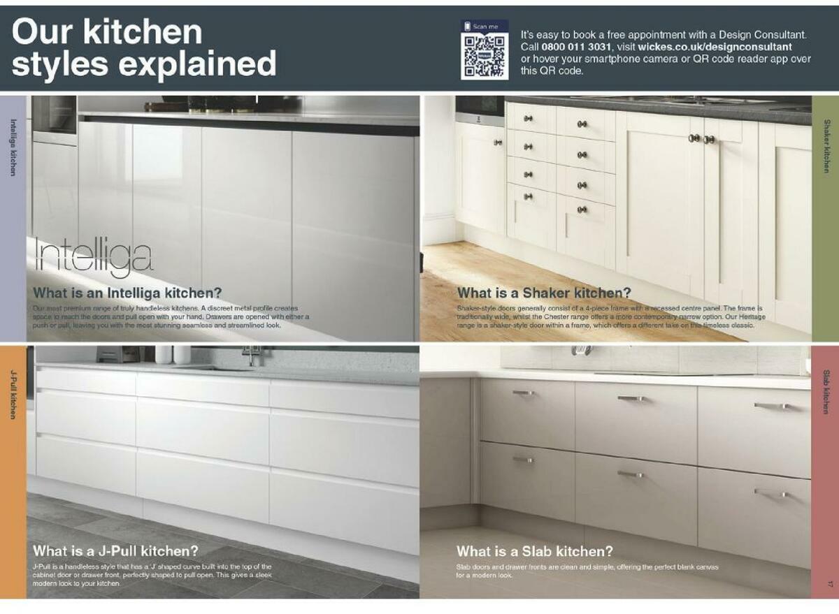 Wickes Showroom kitchens brochure Offers from 1 September