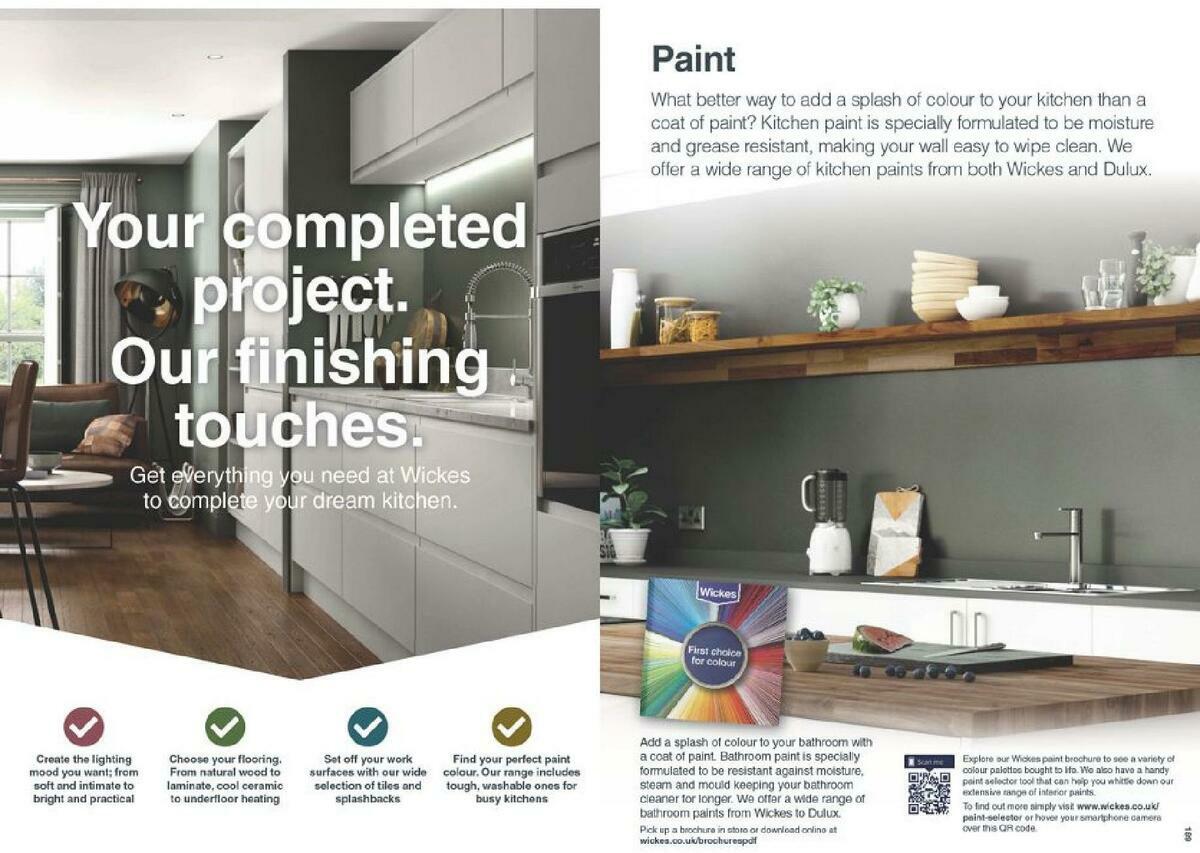 Wickes Showroom kitchens brochure Offers from 1 September