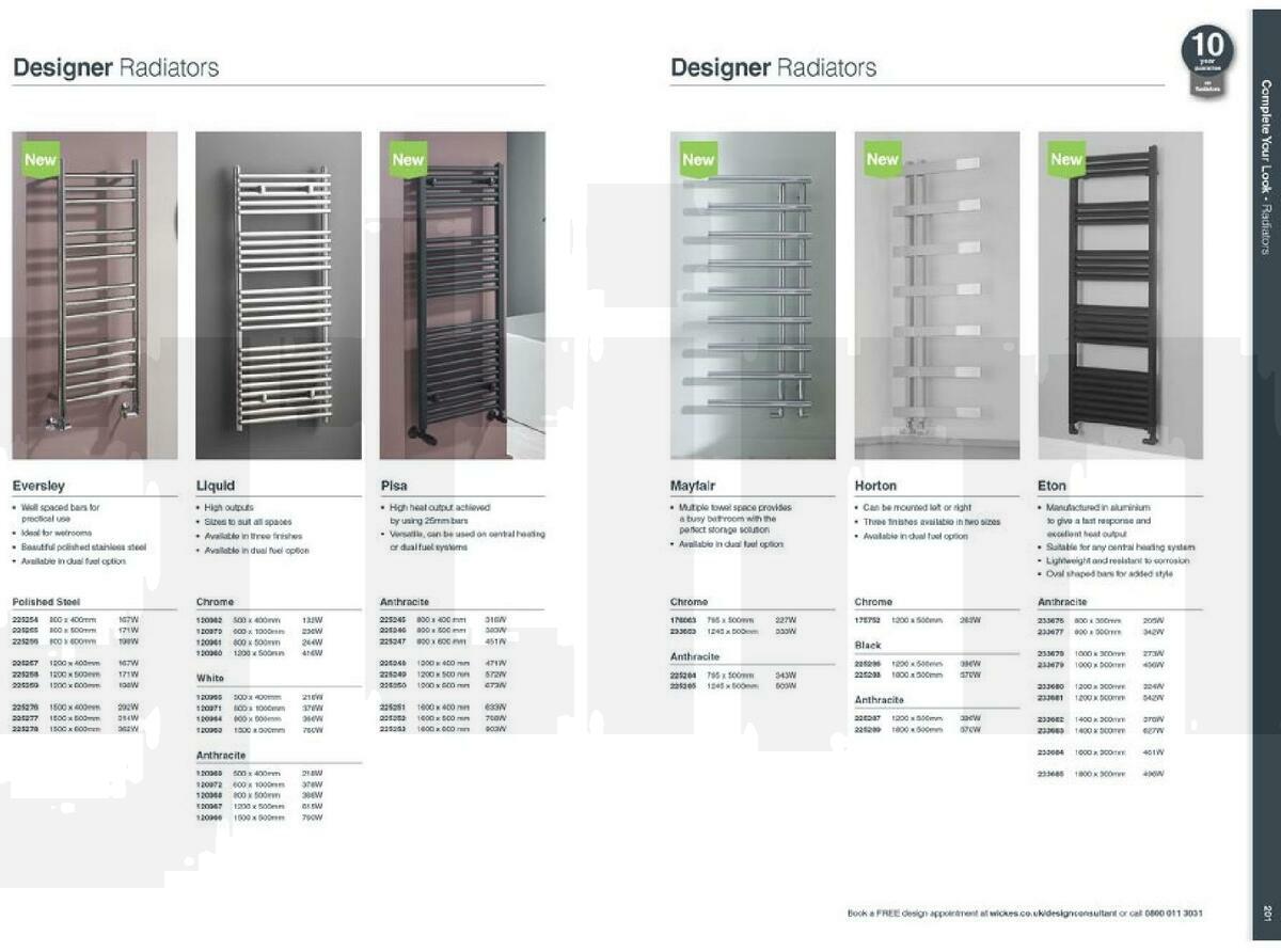 Wickes Showroom bathrooms brochure Offers from 1 September