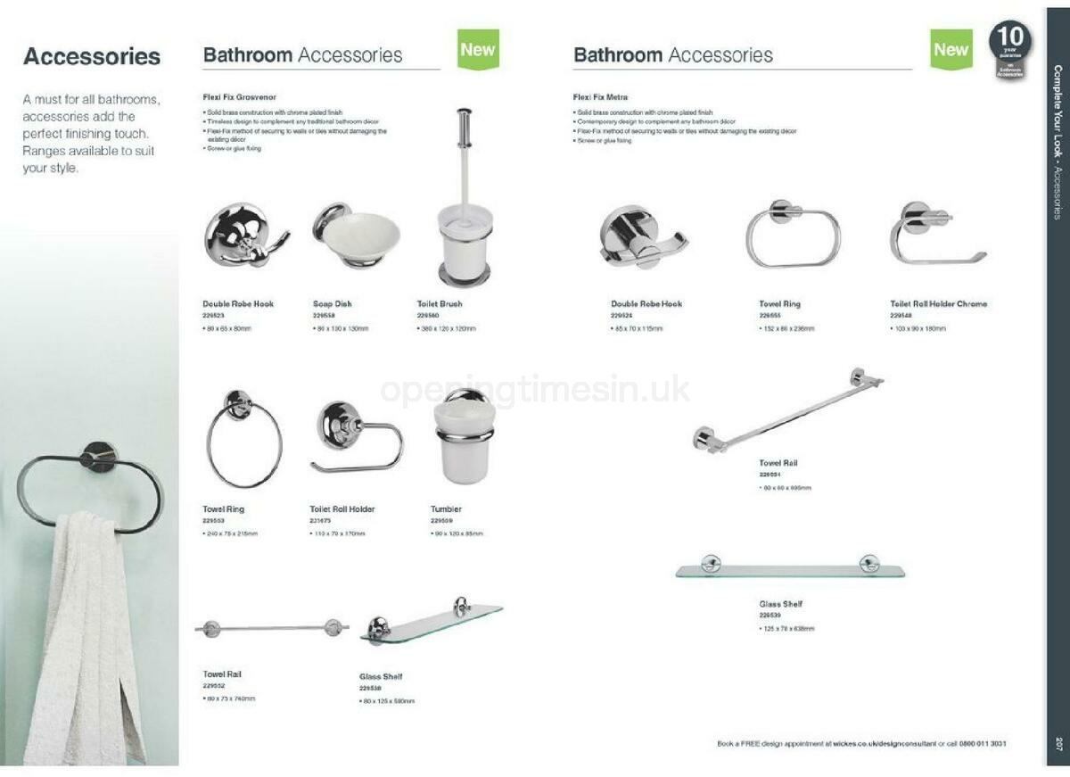 Wickes Showroom bathrooms brochure Offers from 1 September