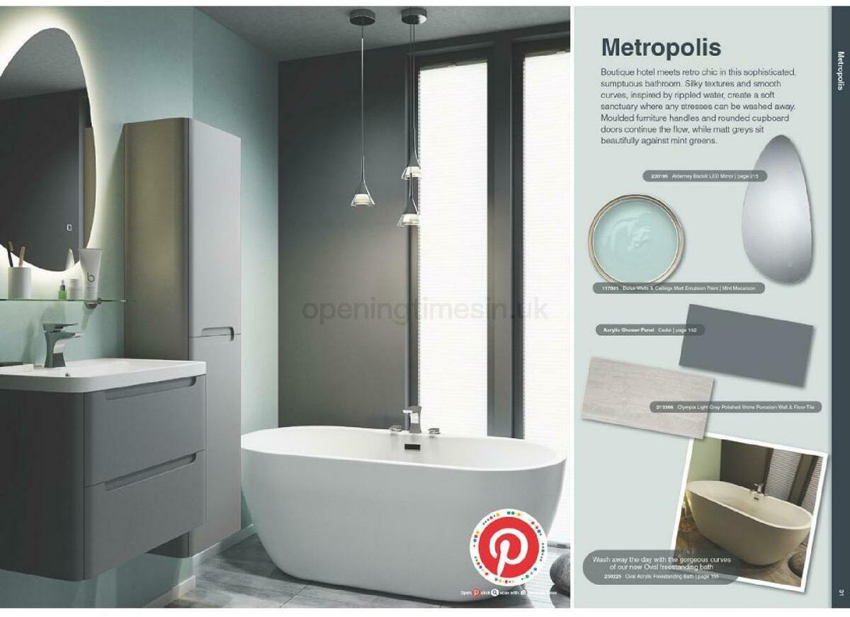 Wickes Showroom bathrooms brochure Offers from 1 September