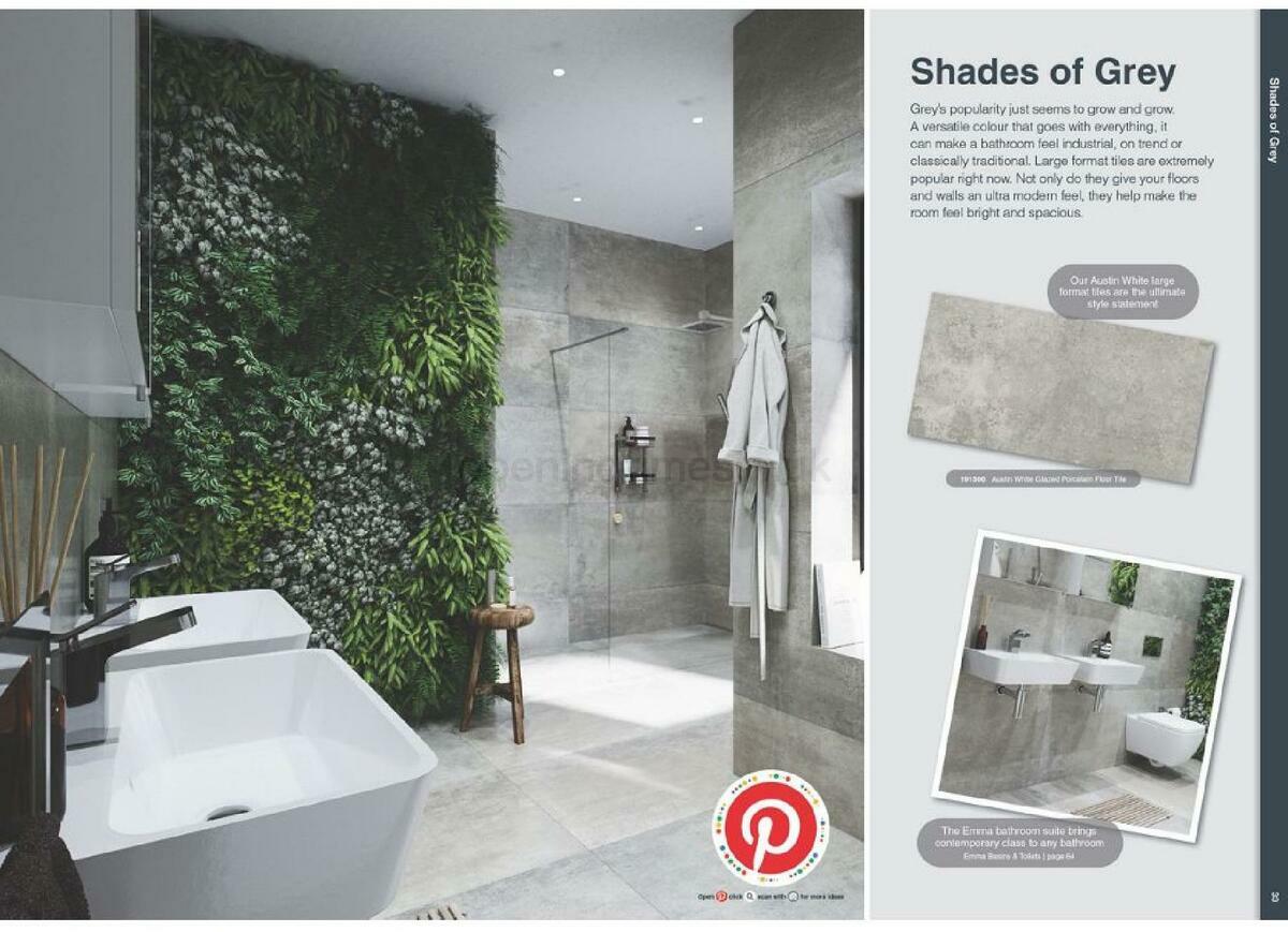 Wickes Showroom bathrooms brochure Offers from 1 September