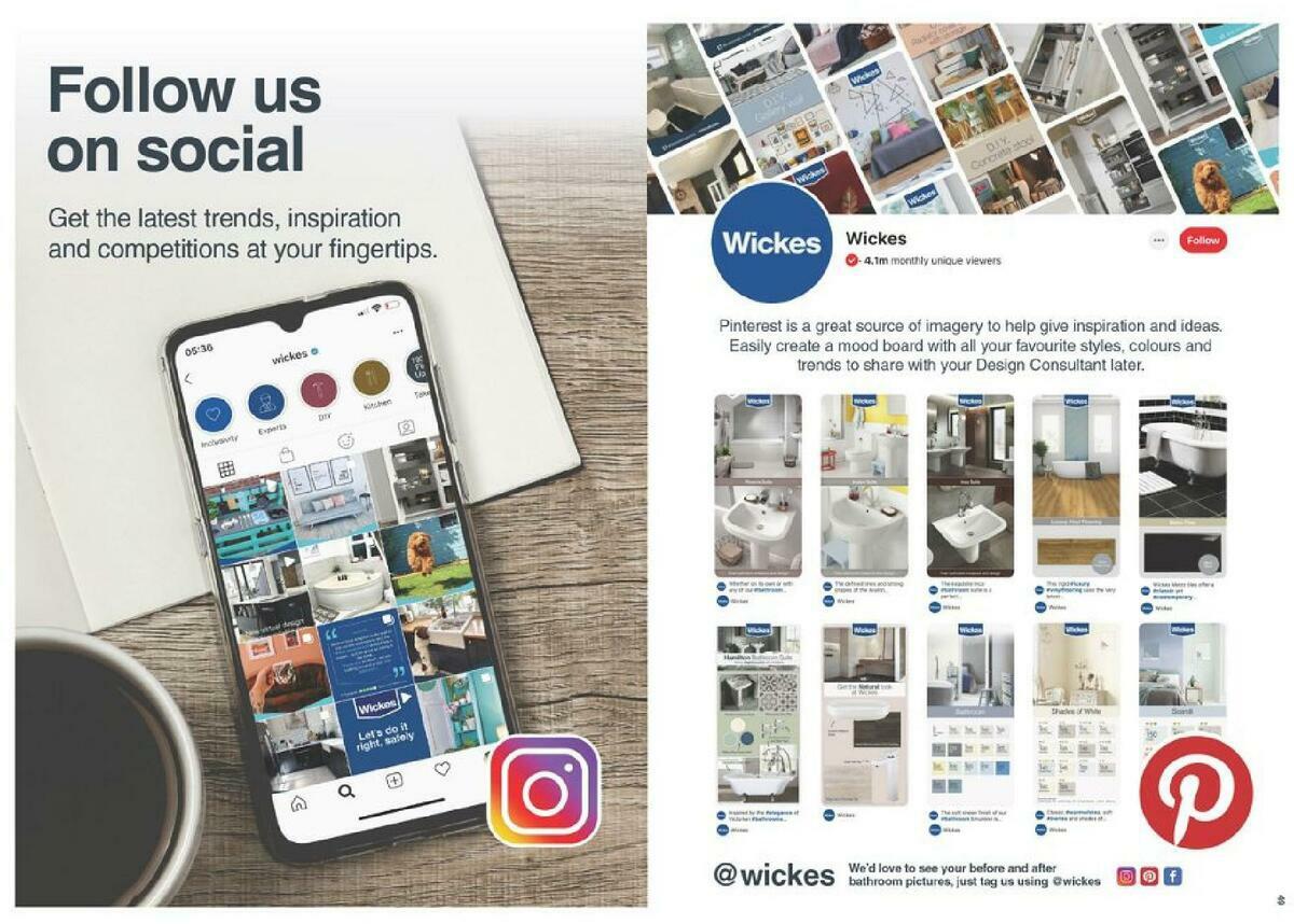 Wickes Showroom bathrooms brochure Offers from 1 September
