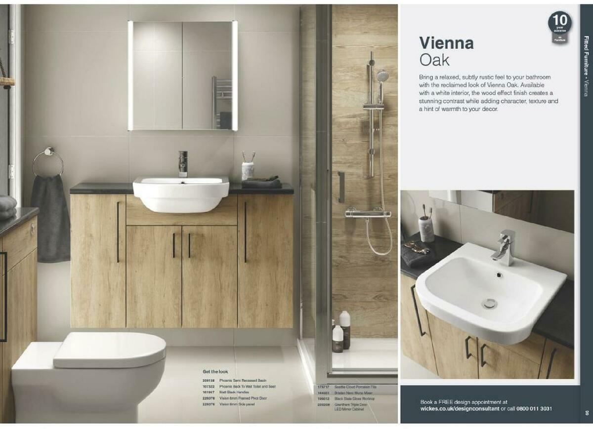 Wickes Showroom bathrooms brochure Offers from 1 September