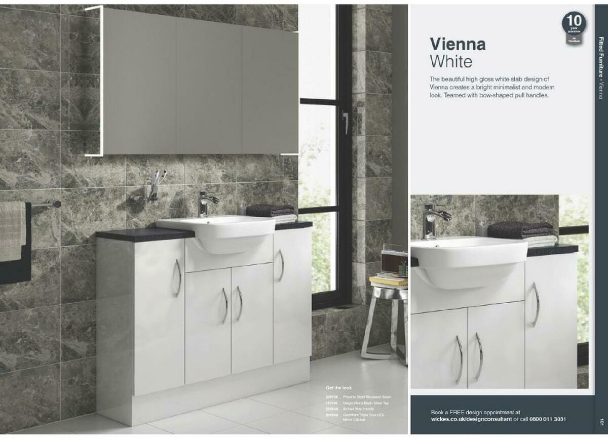 Wickes Showroom bathrooms brochure Offers from 1 September