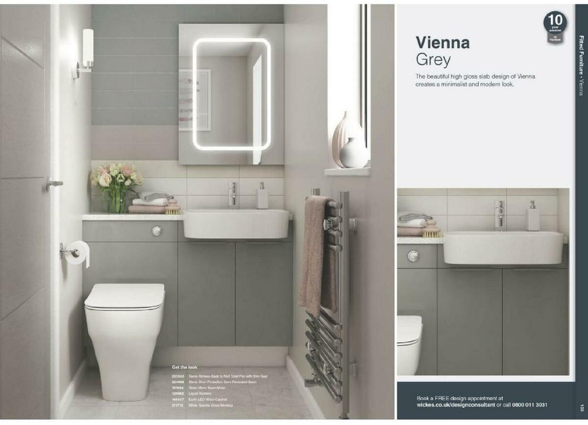Wickes Showroom bathrooms brochure Offers from 1 September