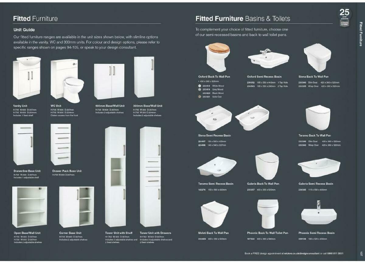 Wickes Showroom bathrooms brochure Offers from 1 September