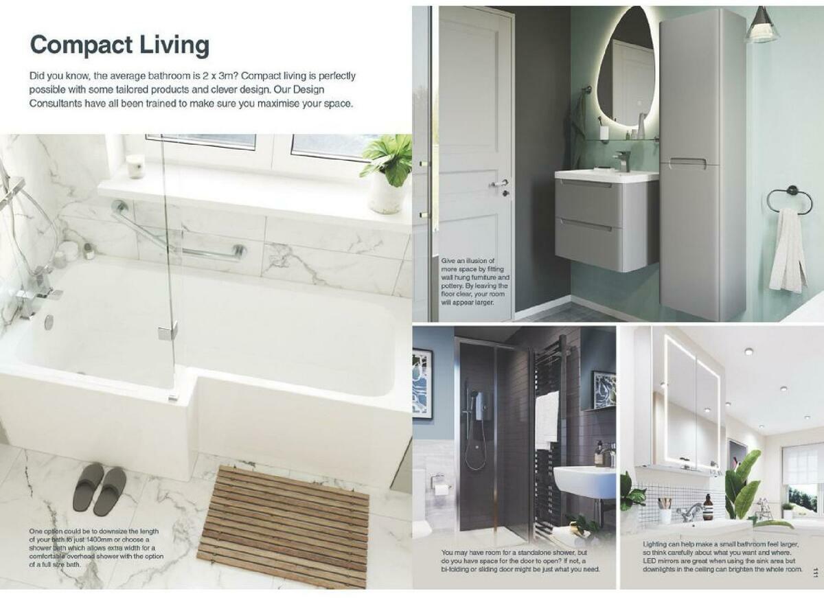 Wickes Showroom bathrooms brochure Offers from 1 September