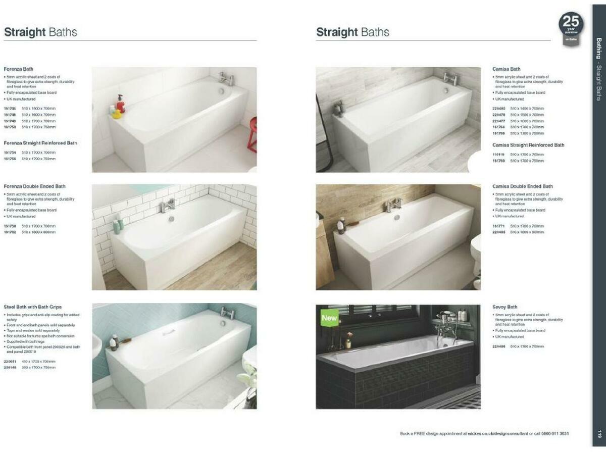 Wickes Showroom bathrooms brochure Offers from 1 September
