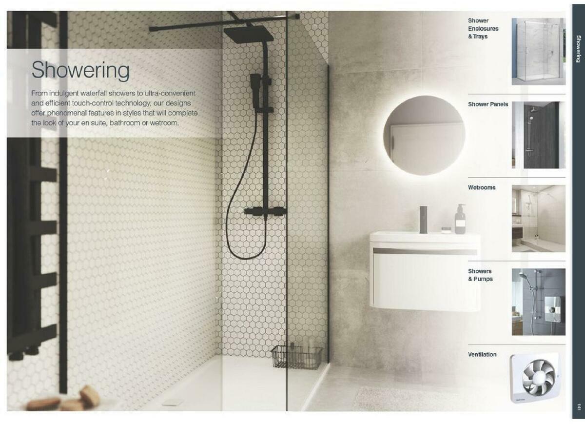 Wickes Showroom bathrooms brochure Offers from 1 September