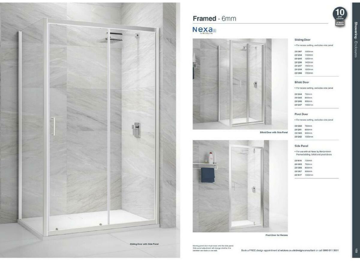 Wickes Showroom bathrooms brochure Offers from 1 September