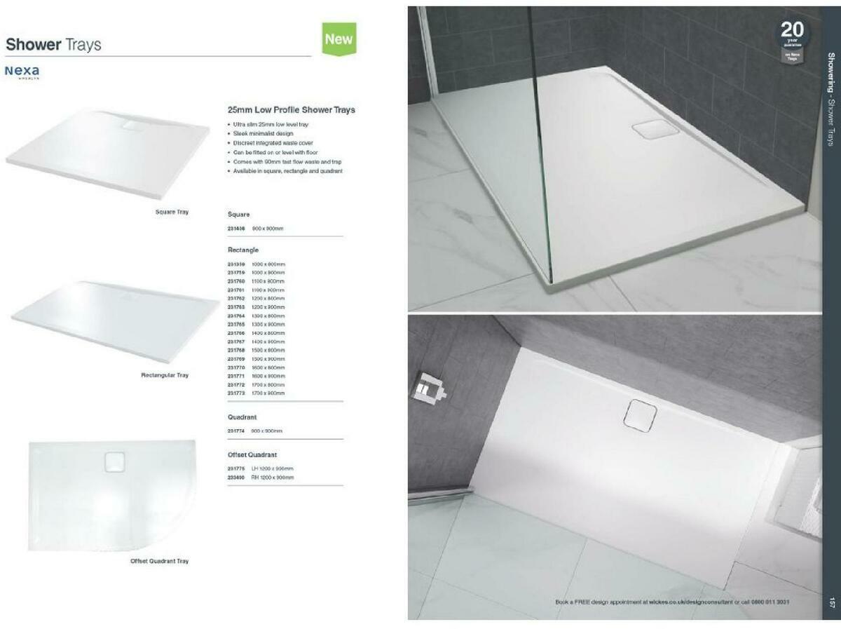 Wickes Showroom bathrooms brochure Offers from 1 September