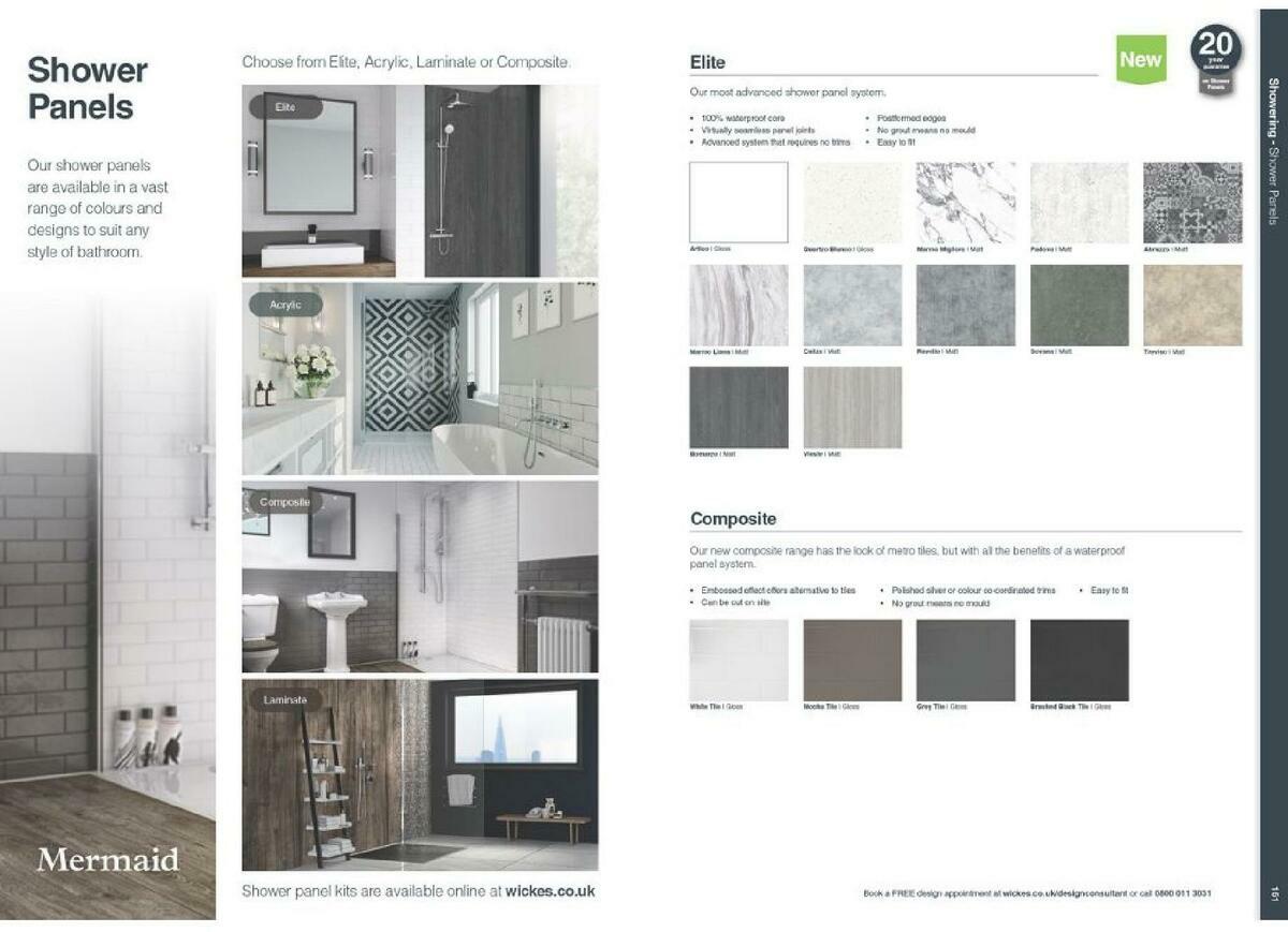 Wickes Showroom bathrooms brochure Offers from 1 September