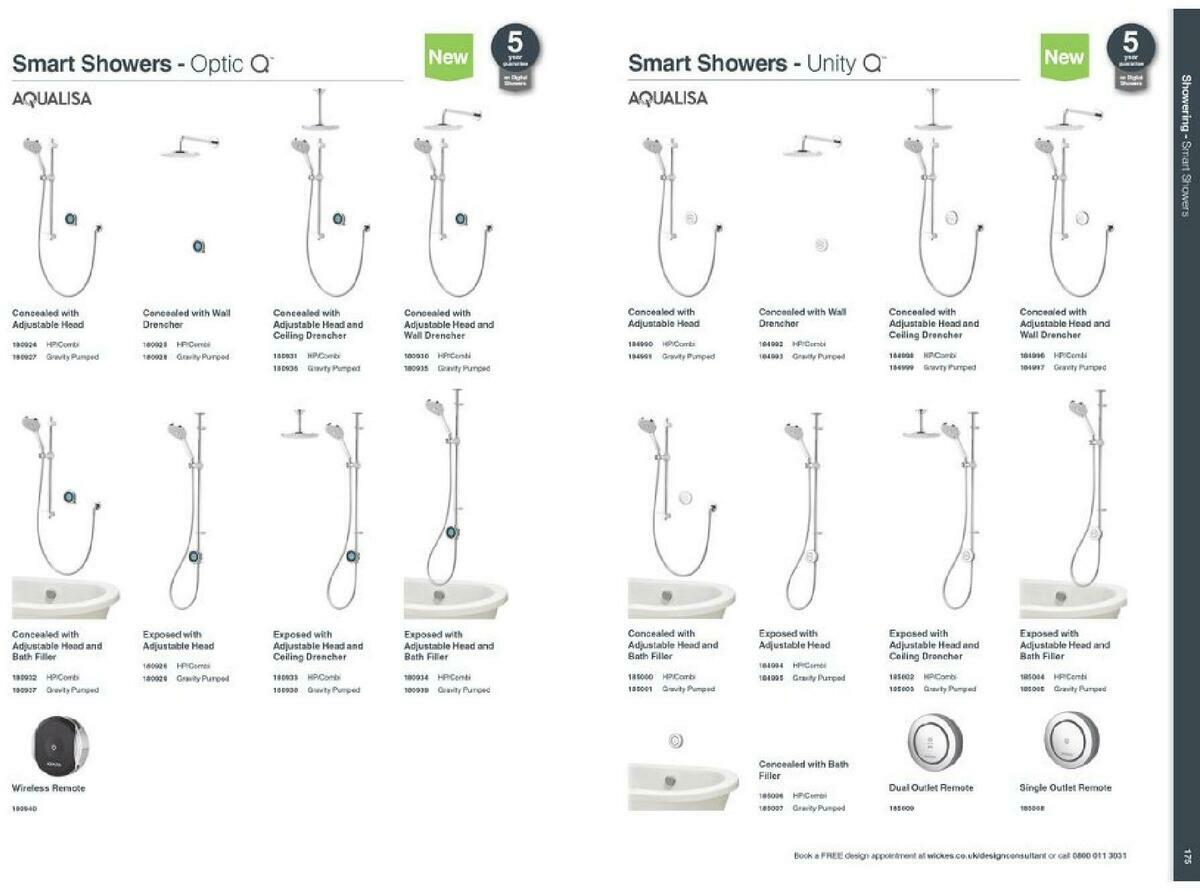 Wickes Showroom bathrooms brochure Offers from 1 September